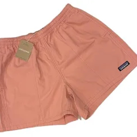 Patagonia Pants - Womens Patagonia 4 Inch Shorts 100% Cotton Funhoggers Sunfade Pink